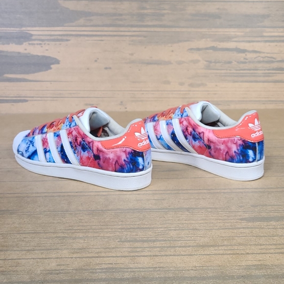 Adidas Superstar Floral Art Rare Youth Shoes - Picture 4 of 8